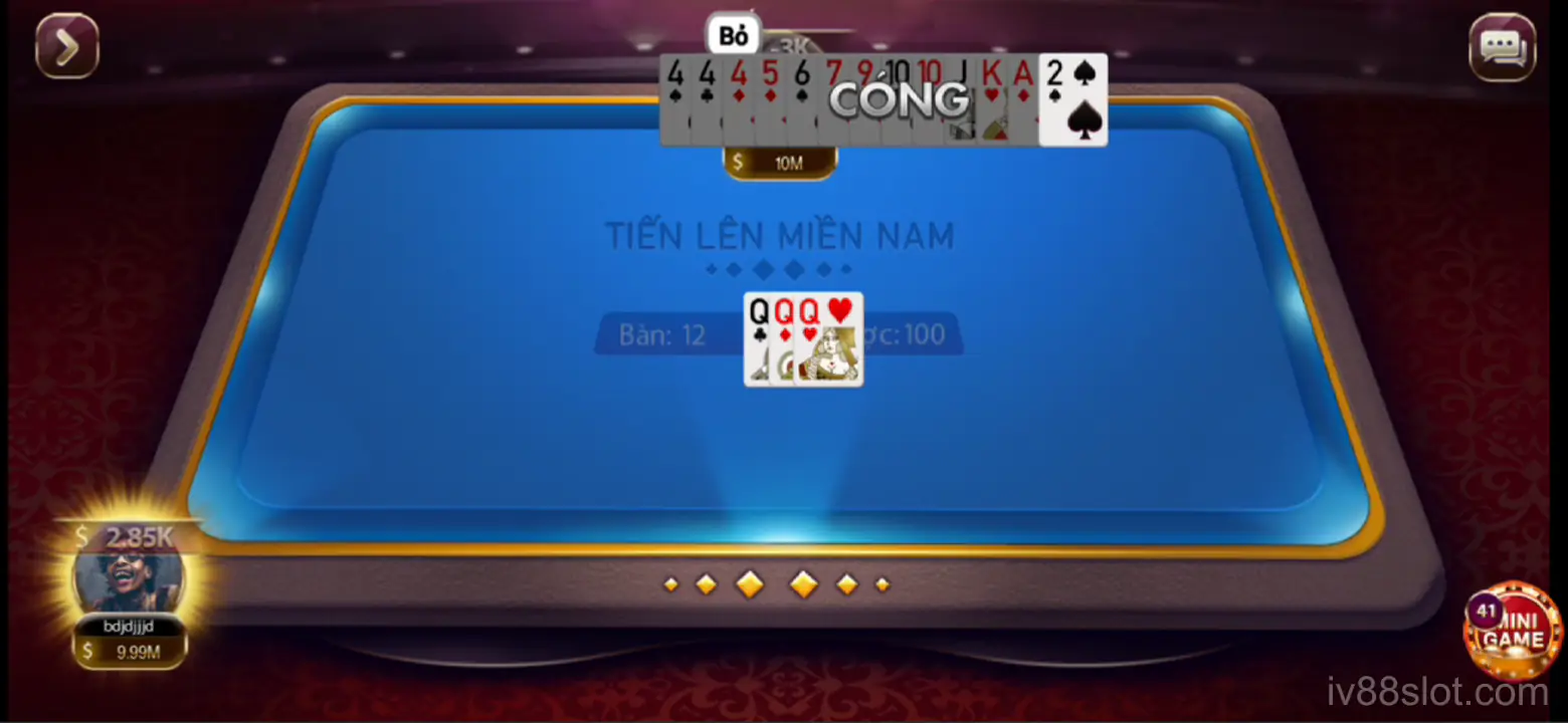 Trò chơi Slots tại Iv88
